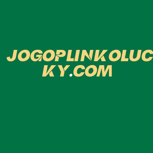 Logo da JOGOPLINKOLUCKY